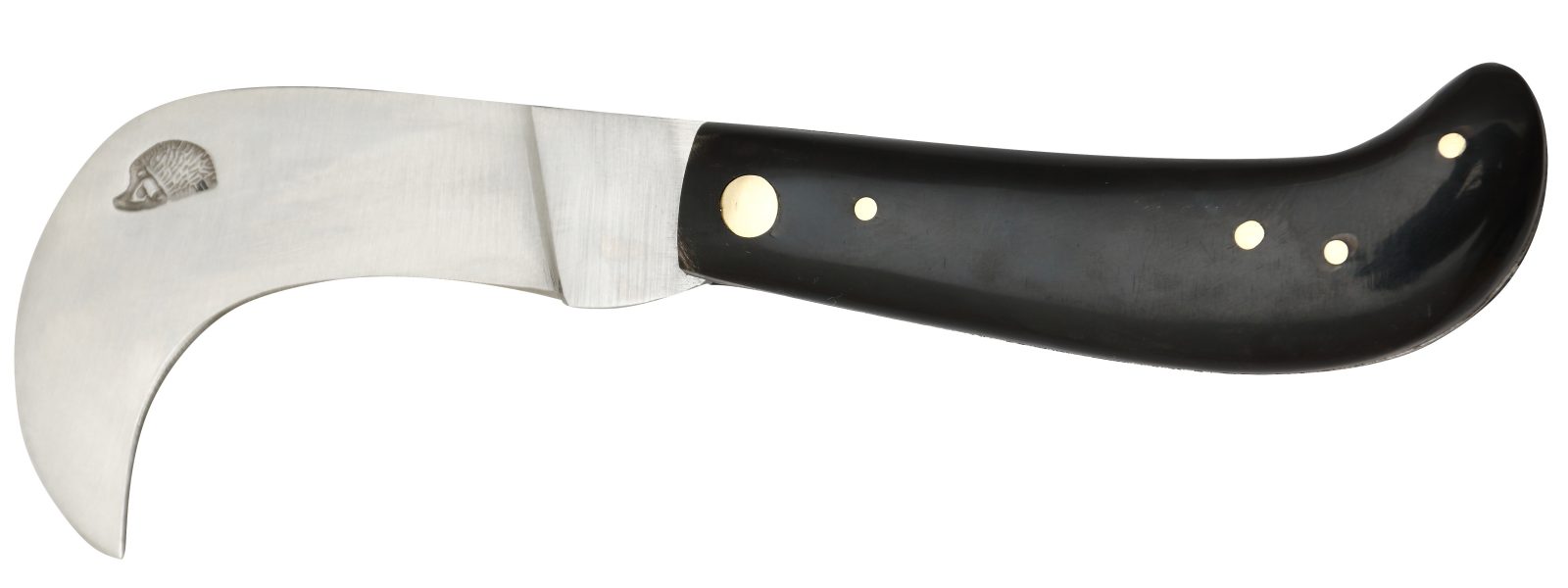 Black Horn Handle Pruning Knife – 10 cm Handle