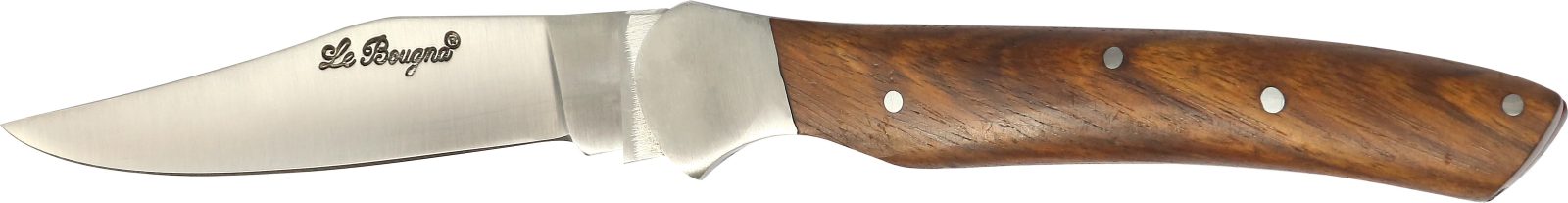 Rich Acacia Wood Handle Folding Knife – 12 cm Handle, Inox Bolster