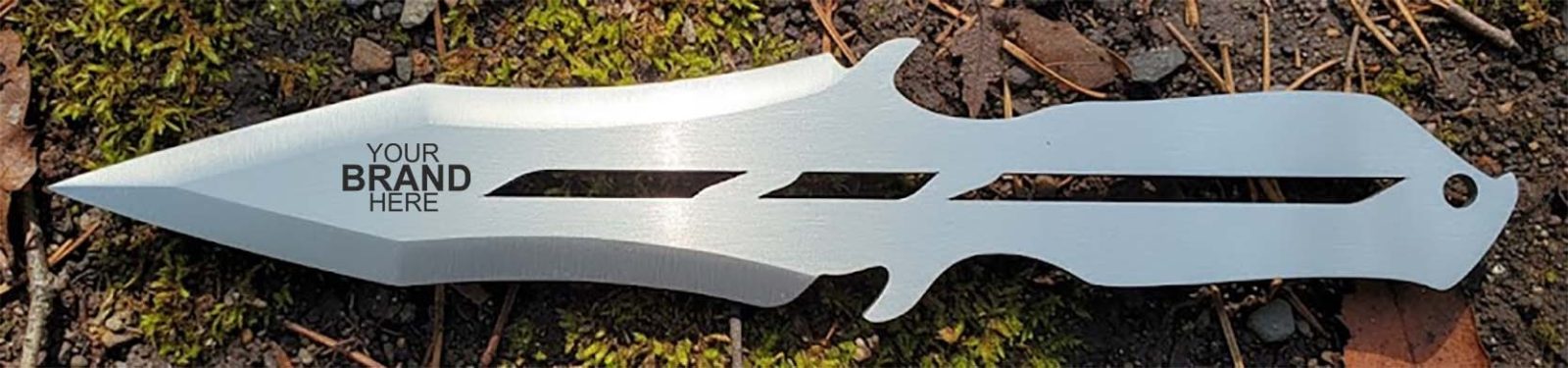 Dagger Throwing Knife with Winged Guard – 20 cm Total Length