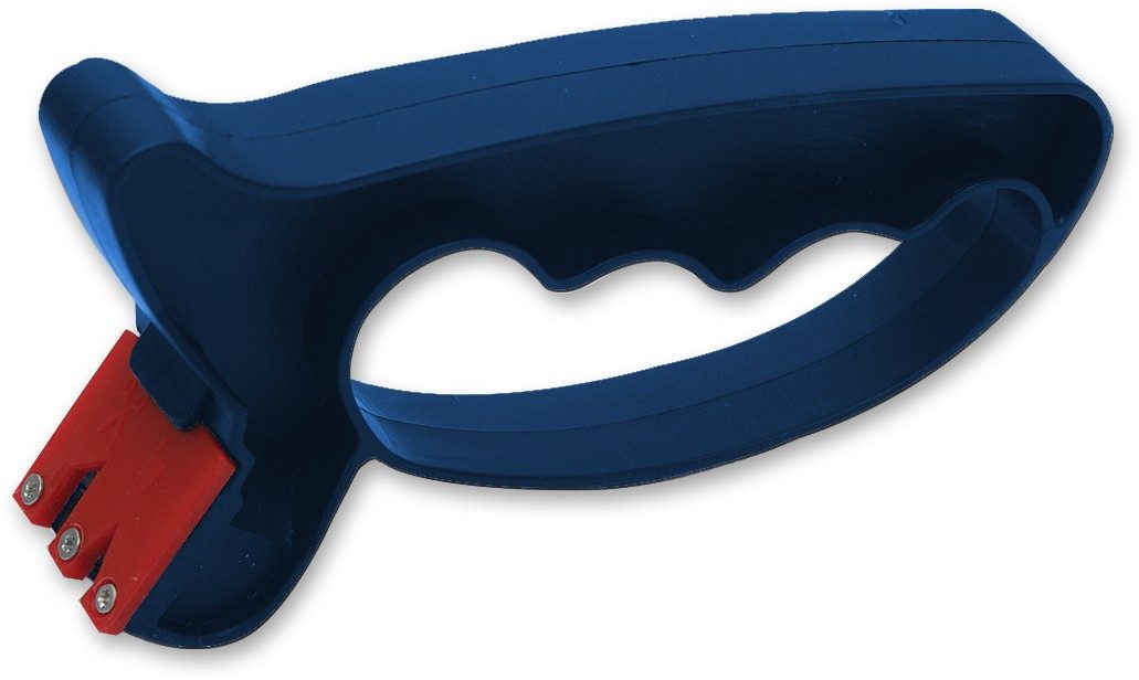 Blue Ergonomic Multi-Stage Knife Sharpener – 14 cm