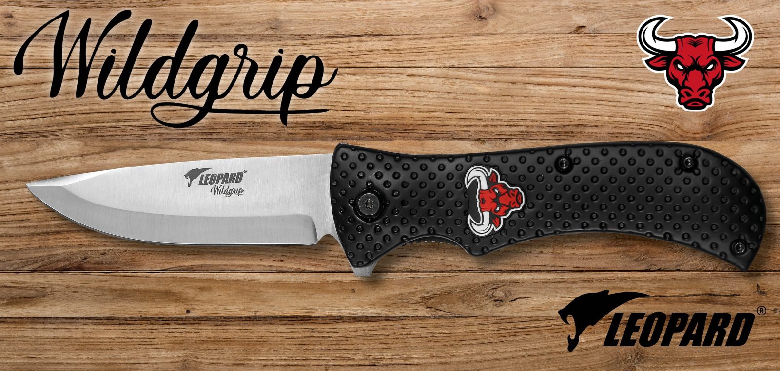 Folding Knife with Pebbled Black Grip – 12 cm Handle