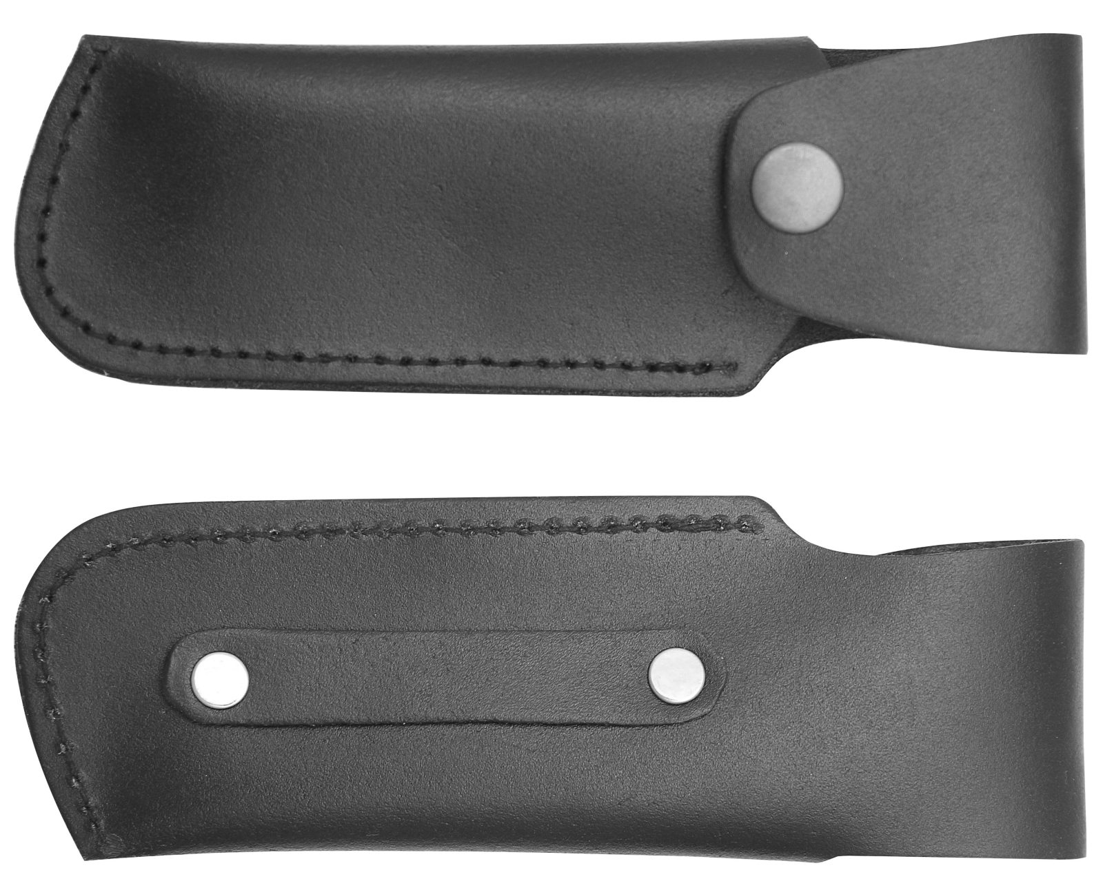 Black Leather Knife Case – 11.5 cm