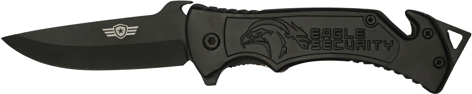 Grey & Gold Two-Tone Rescue Folding Knife – 12.5 cm Handle, Glass Breaker & Belt Cutter