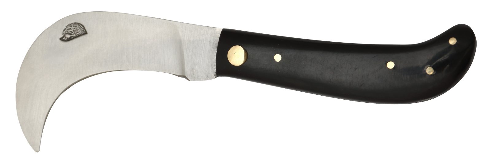 Black Horn Handle Pruning Knife – 8.5 cm Handle