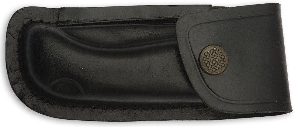 Padded Black Leather Sheath – 11.5 cm