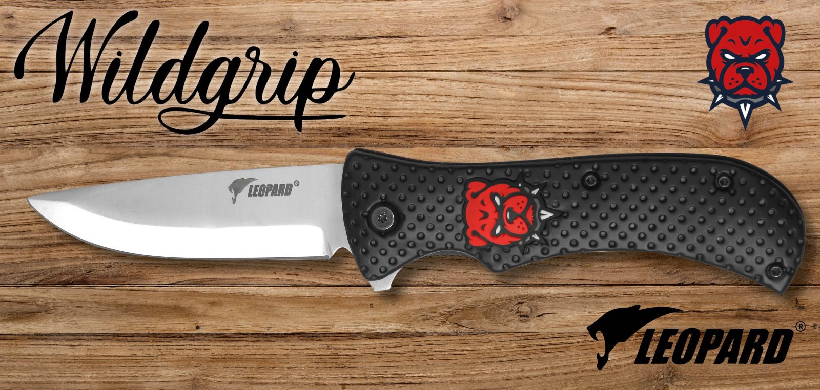 Folding Knife with Non-Slip Black Grip – 12 cm Handle